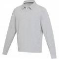 Clyde Rugby Polo Sweatshirt Unisex , Grau meliert