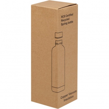 : Spring 500 ml RCS-zertifizierte Kupfer-Vakuum Isolierflasche aus recyceltem Edelstahl