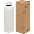 Spring 500 ml RCS-zertifizierte Kupfer-Vakuum Isolierflasche aus recyceltem Edelstahl, Weiß