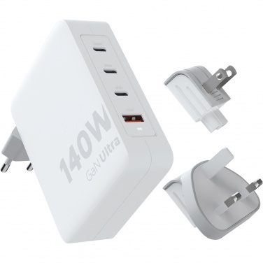 Logotrade Firmengeschenke das Foto: Xtorm XVC2140 GaN Ultra 140 W Reiseladegerät mit 240 W USB-C PD-Kabel