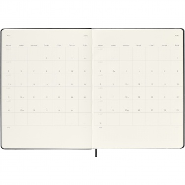 : Moleskine Hardcover 12 Monate Wochenkalender XL