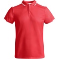 Tamil Sport Poloshirt für Herren, Rot / Weiß