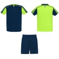 Juve Sport-Set für Kinder, Fluorgrün / Marineblau