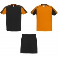 Juve Sport-Set für Kinder, Orange / Tiefschwarz