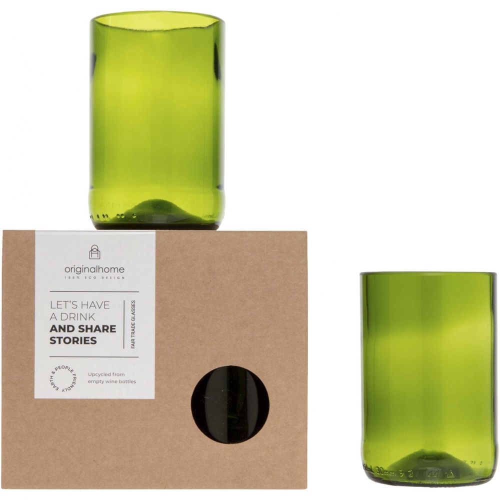 Logotrade Werbeartikel das Foto: Originalhome 280 ml Trinkglas Set