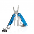 Solid Multitool mit Karabiner, Blau