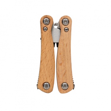 Logotrade Werbeartikel das Foto: Holz Mini-Multitool