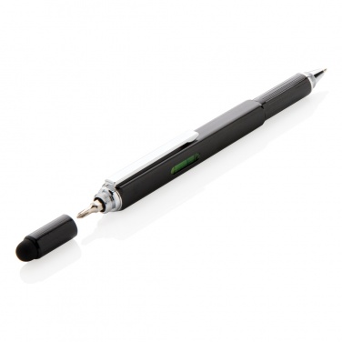 Logotrade Werbegeschenke das Foto: 5-in-1 Aluminium Tool-Stift