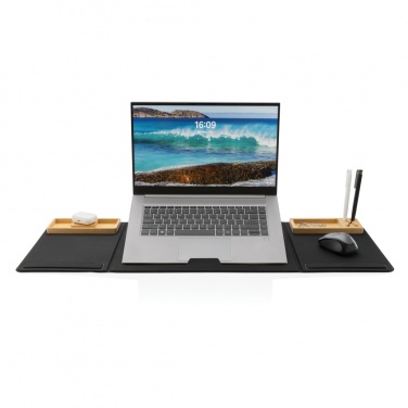 : Impact AWARE RPET faltbare Desk-Organizer mit Laptop-Ständer