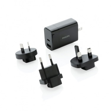 Logotrade Werbeartikel das Foto: Philips Ultra Fast PD Travel-Charger