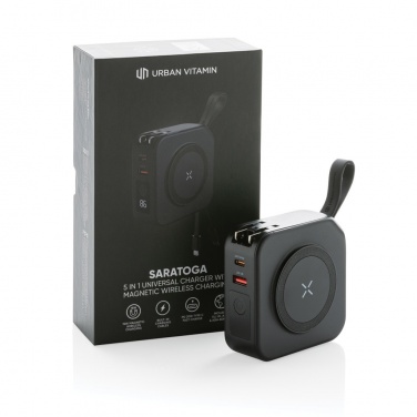 Logotrade Firmengeschenke das Foto: Urban Vitamin Saratoga 5-in-1 universal Charger