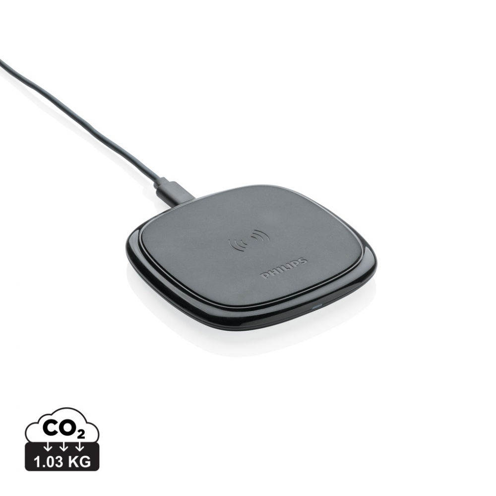 Logotrade Firmengeschenke das Foto: Philips 10W Qi Wireless-Charger