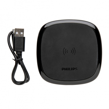 Logotrade Logogeschenke das Foto: Philips 10W Qi Wireless-Charger