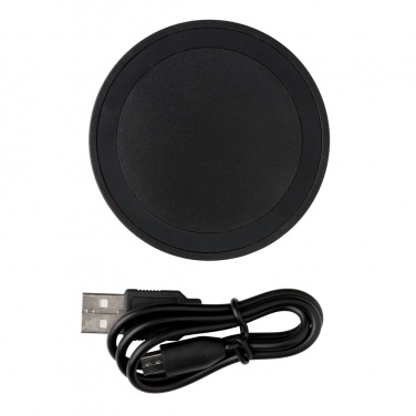 Logotrade Werbegeschenke das Foto: Runder 5W Wireless-Charger