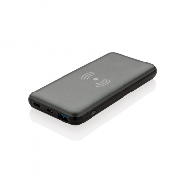 Logotrade Firmengeschenke das Foto: 10.000 mAh FastCharging 10W Wireless Powerbank mit PD