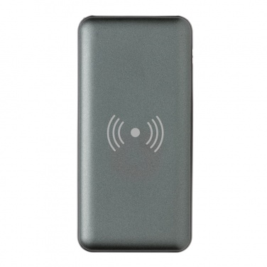 Logotrade Firmengeschenke das Foto: 10.000 mAh FastCharging 10W Wireless Powerbank mit PD