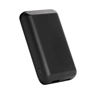 Logotrade Geschäftsgeschenke das Foto: Magnetische 5.000 mAh Wireless Powerbank