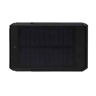 Logotrade werbemittel das Foto: Skywave 5000mah Solar Powerbank, 10W Wireless aus rPlastik