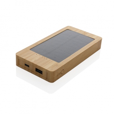 : Sunwick 10.000mah Bambus Solar Powerbank