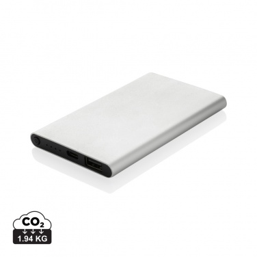 : 4.000mAh Type-C Powerbank aus RCS recyeltem ABS & Aluminium