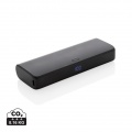 FlashCharge 20.000mAh Fast-Charge Powerbank aus RCS rPlastik, Schwarz