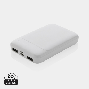 Logotrade Firmengeschenke das Foto: 5.000mAh Powerbank aus RCS recyceltem Kunststoff