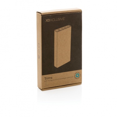 : Terra 5.000 mAhPowerbank aus RCS recyceltem Aluminium