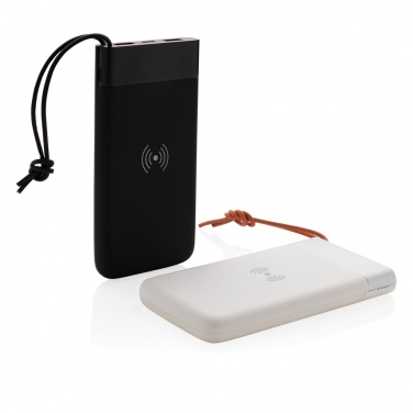 Logotrade werbemittel das Foto: Aria 8.000 mAh 5W Wireless Charging Powerbank