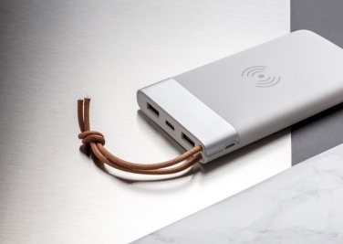 Logotrade Geschäftsgeschenke das Foto: Aria 8.000 mAh 5W Wireless Charging Powerbank