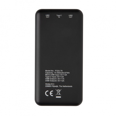 : High Density 10.000 mAh Pocket Powerbank