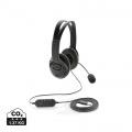 Over-Ear Headset mit Kabel, Schwarz