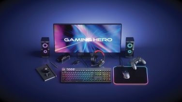 Logotrade Geschäftsgeschenke das Foto: TWS Gaming Ohrhörer mit ENC