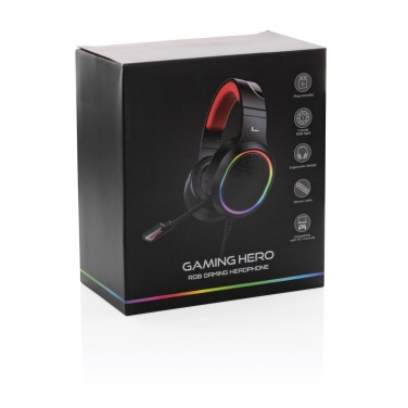 Logotrade Logogeschenke das Foto: RGB Gaming Headset