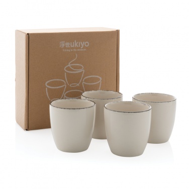 : Ukiyo 4-tlg. Keramik-Trinkbecher-Set