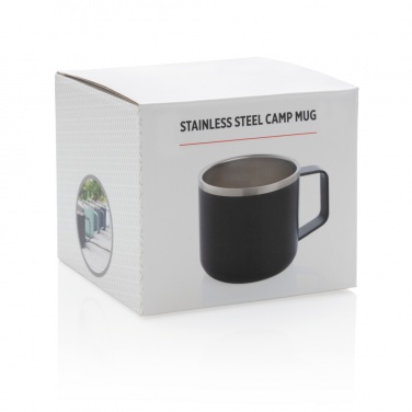 : Stainless-Steel Camping-Tasse