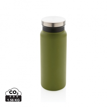 Logotrade Logogeschenke das Foto: RCS recycelte Stainless Steel Vakuumflasche 600ml