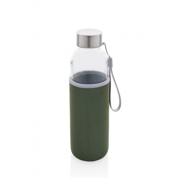 : Glasflasche mit Neopren-Sleeve