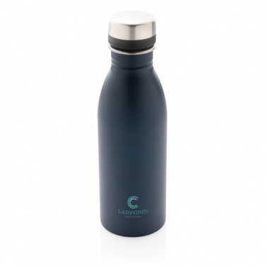 Logotrade Firmengeschenke das Foto: Deluxe Wasserflasche aus RCS recyceltem Stainless-Steel