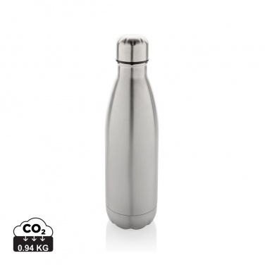 Logotrade Geschäftsgeschenke das Foto: Eureka einwandige Wasserflasche aus RCS rec. Stainless-Steel