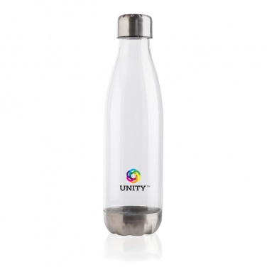 Logotrade Werbegeschenke das Foto: Auslaufsichere Trinkflasche mit Stainless-Steel-Deckel