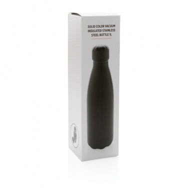 Logotrade werbemittel das Foto: Solid Color Vakuum Stainless-Steel Flasche 1L