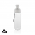 Impact auslaufsichere Wasserflasche aus RCS recyc. PET 600ml, Weiß