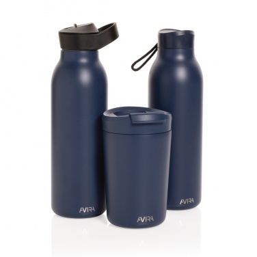 Logotrade Firmengeschenke das Foto: Avira Ara RCS Re-Steel Fliptop Wasserflasche 500ml