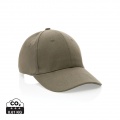 Impact 6 Panel Kappe aus 280gr rCotton mit AWARE™ Tracer, Grün