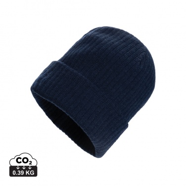 Logotrade Geschäftsgeschenke das Foto: Pryor AWARE™ Polylana® Beanie mit Bündchen