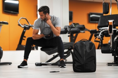 Logotrade Werbeartikel das Foto: Rucksack Flex Gym