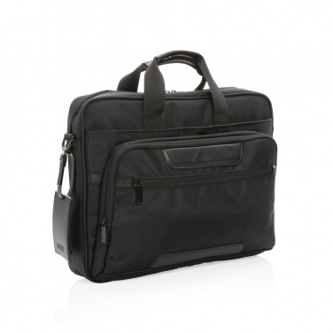 Logotrade Geschäftsgeschenke das Foto: Swiss Peak AWARE™ RPET Voyager 15.6" Laptop-Tasche