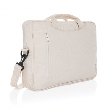 Logotrade Werbegeschenke das Foto: Laluka AWARE™ 15.4" Laptop-Tasche aus recycelter Baumwolle