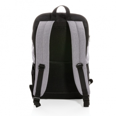 Logotrade Werbegeschenke das Foto: Moderner 15.6" USB & RFID Laptop-Rucksack, PVC-frei