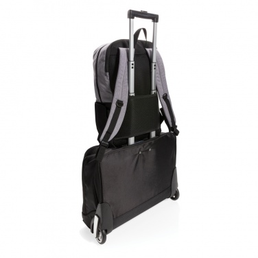 Logotrade Logogeschenke das Foto: Moderner 15.6" USB & RFID Laptop-Rucksack, PVC-frei